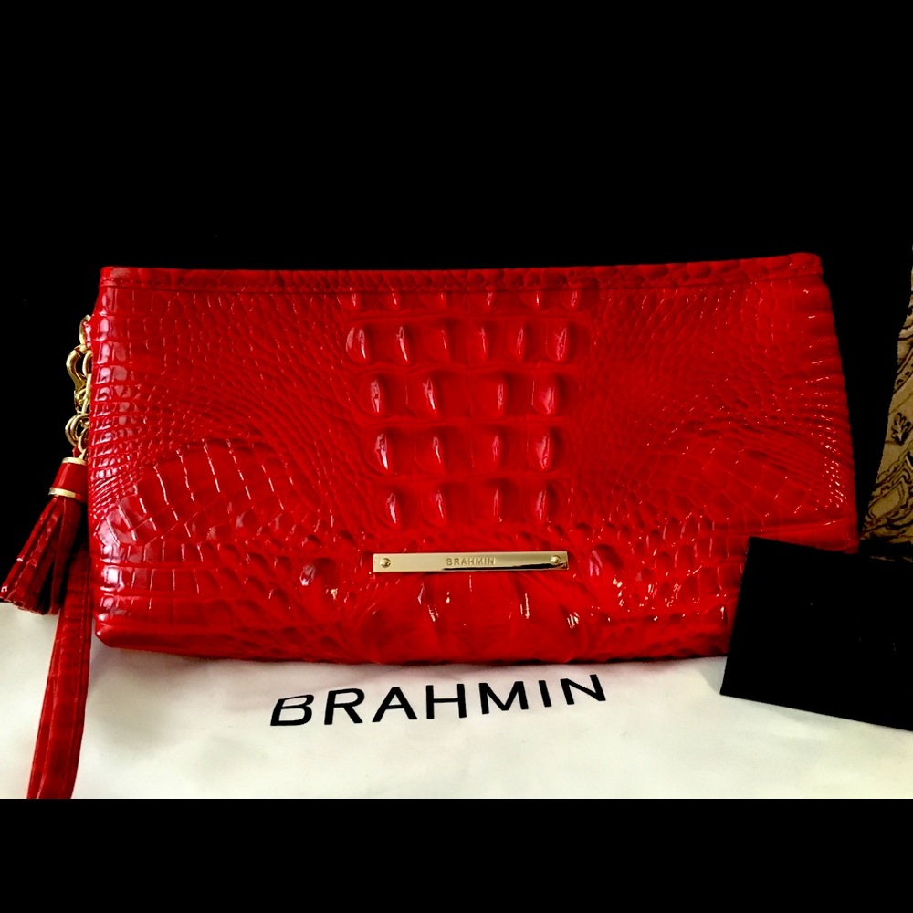 Red Brahmin Clutch